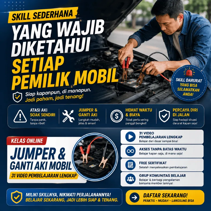Jumper Aki Mobil